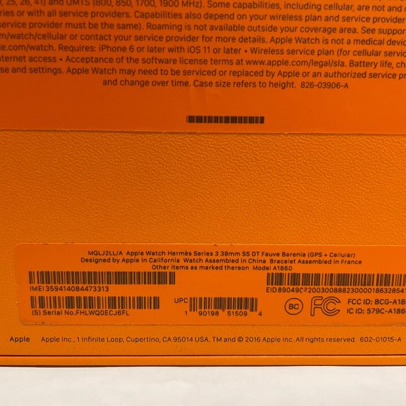 COPY - Apple Watch Series 3 Hermés main image 2